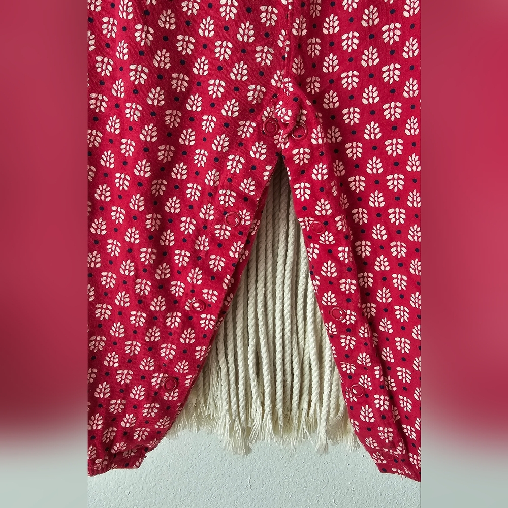Carter's Red Patterned Jumpsuit - Picture 4 of 4